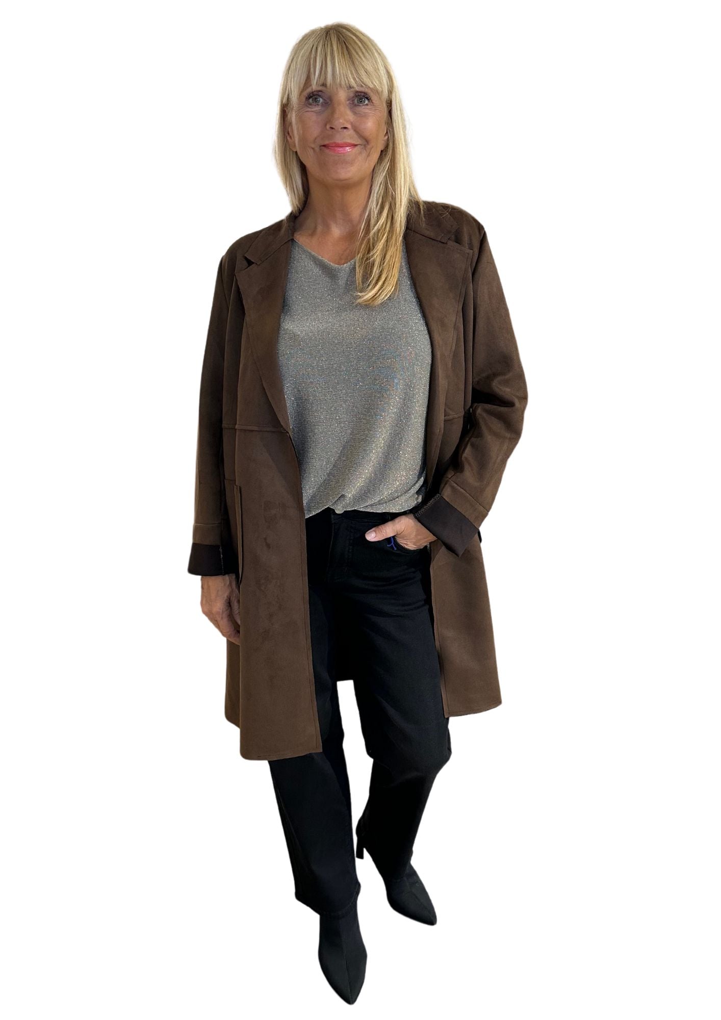 Rúskinn jakki
